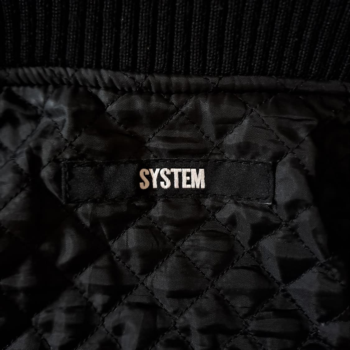 (택포) 시스템옴므 캐시미어 혼용 양가죽 바시티자켓 100 A771 상품이미지6