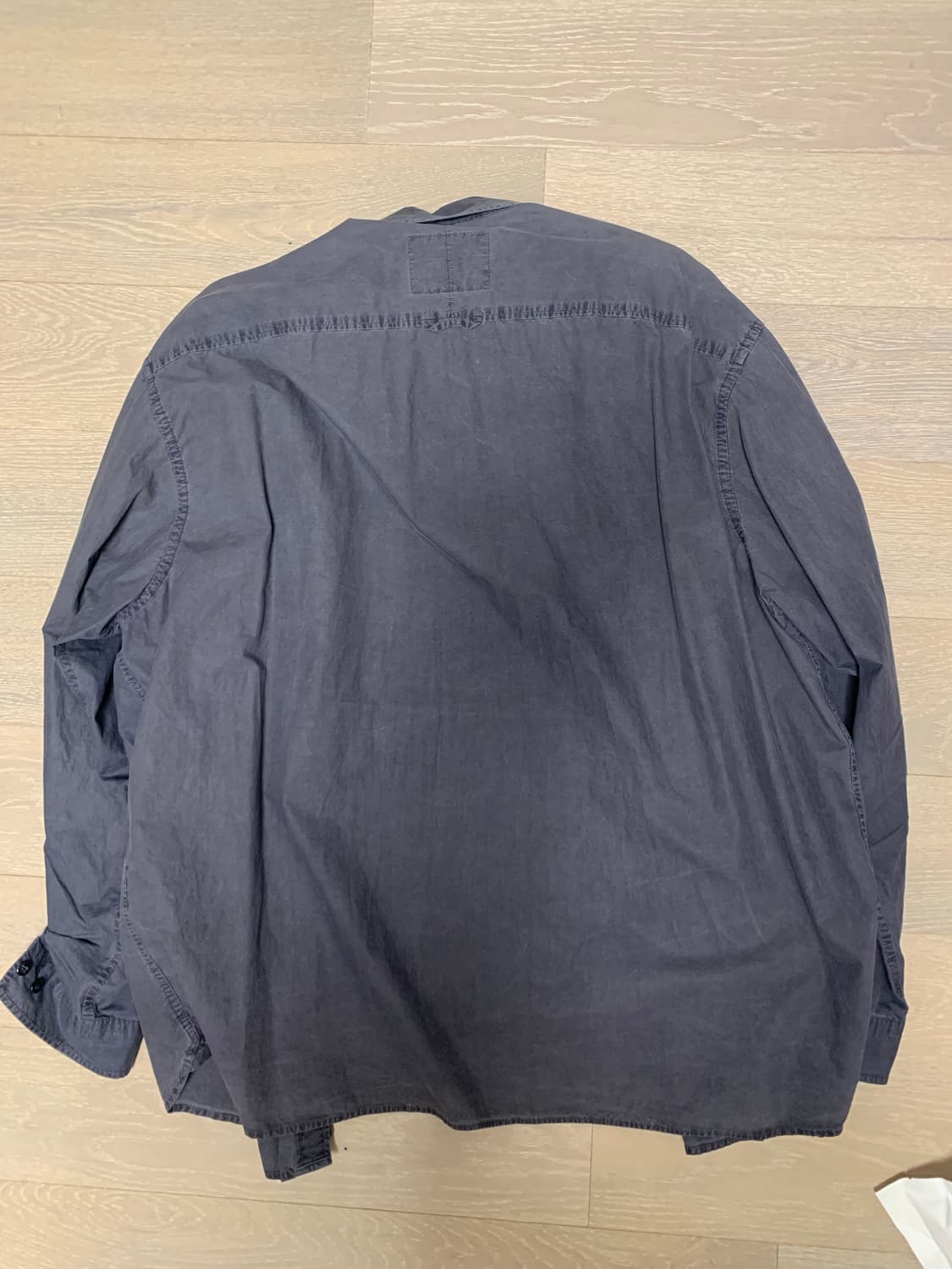 포터리 가먼트 다이드 컴포트 셔츠 차콜 3사이즈 상품이미지5