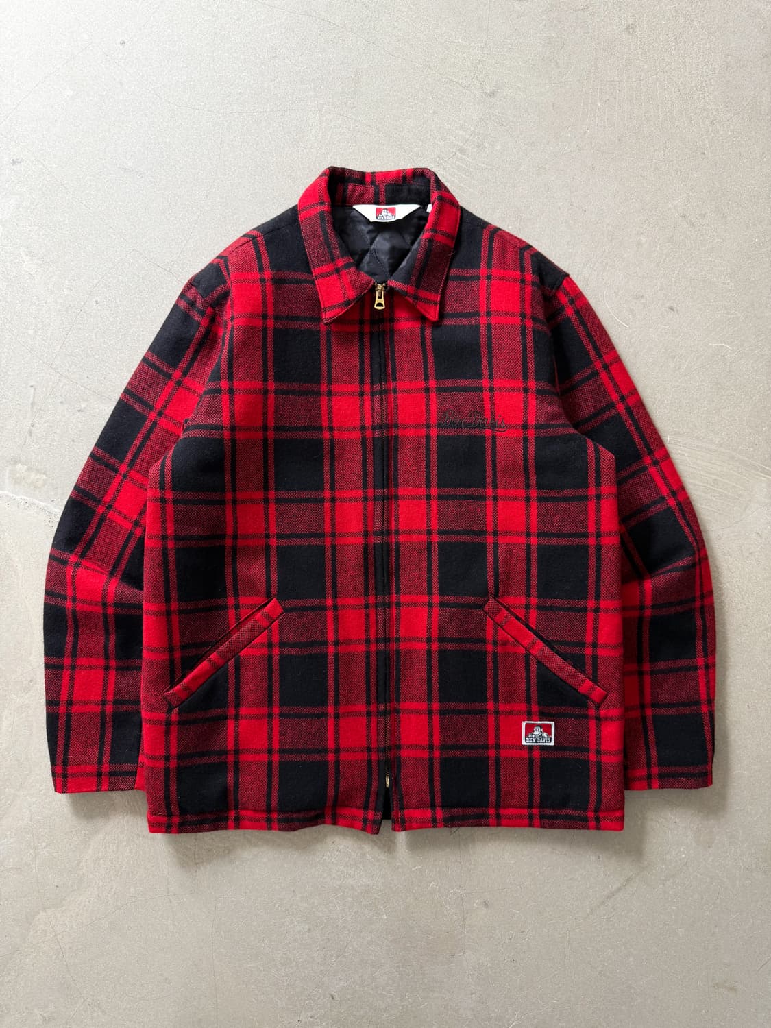 Ben Davis Buffalo Check Wool Jacket 상품이미지1