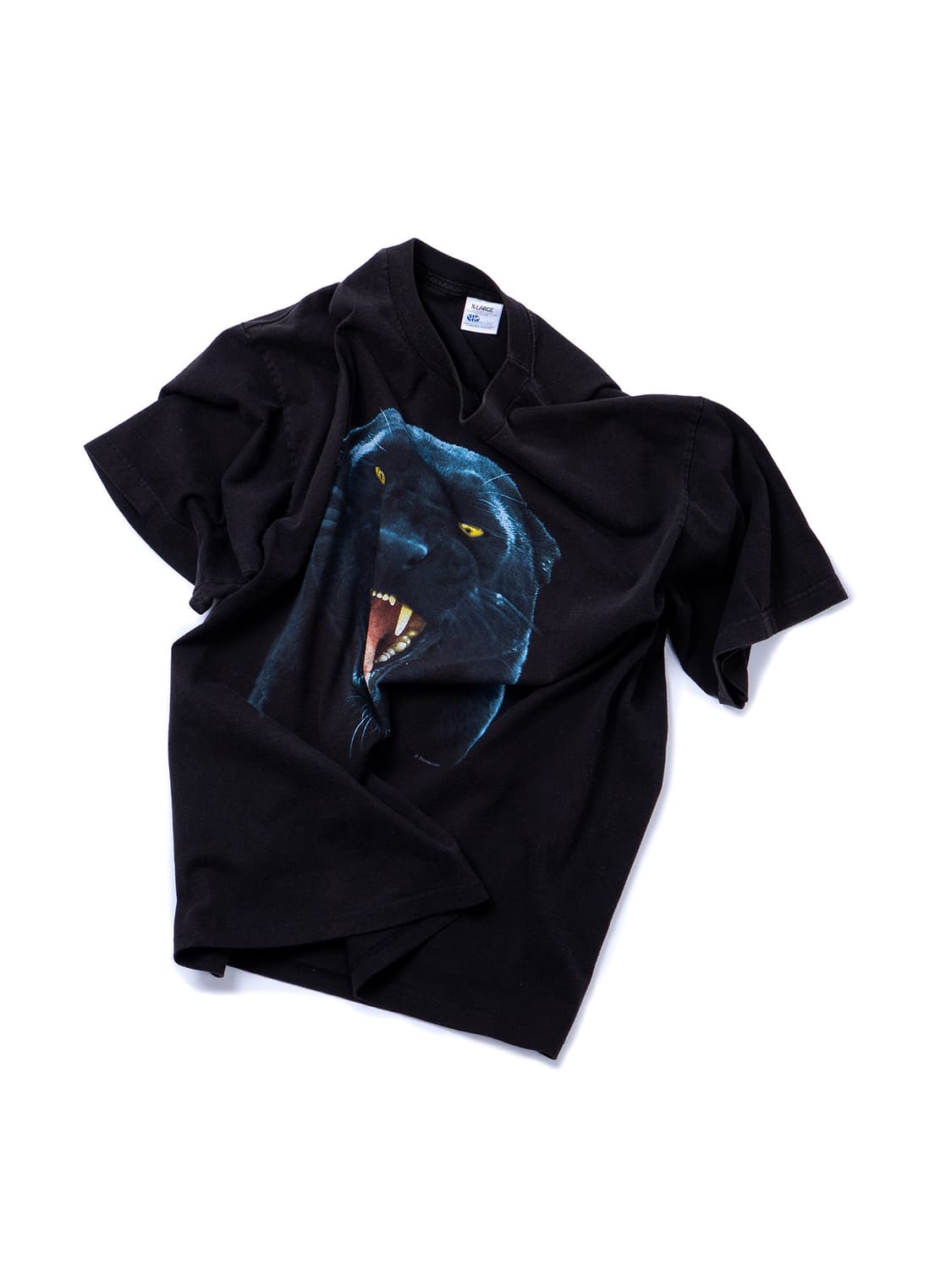 90’s Human i Tee Black Panther T-shirt 상품이미지3