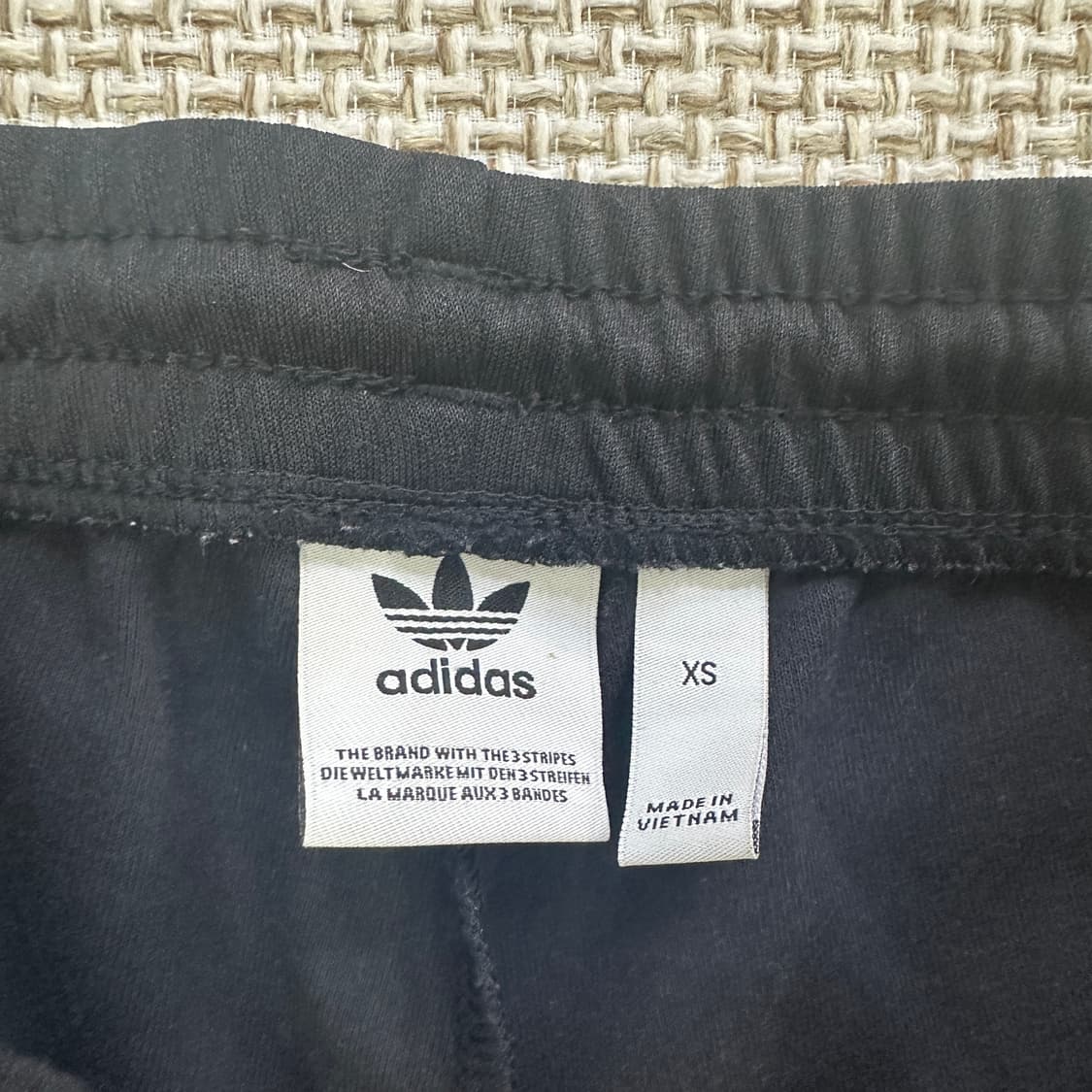 XS 아디다스 발목지퍼 슬림 바지 0429D 상품이미지3