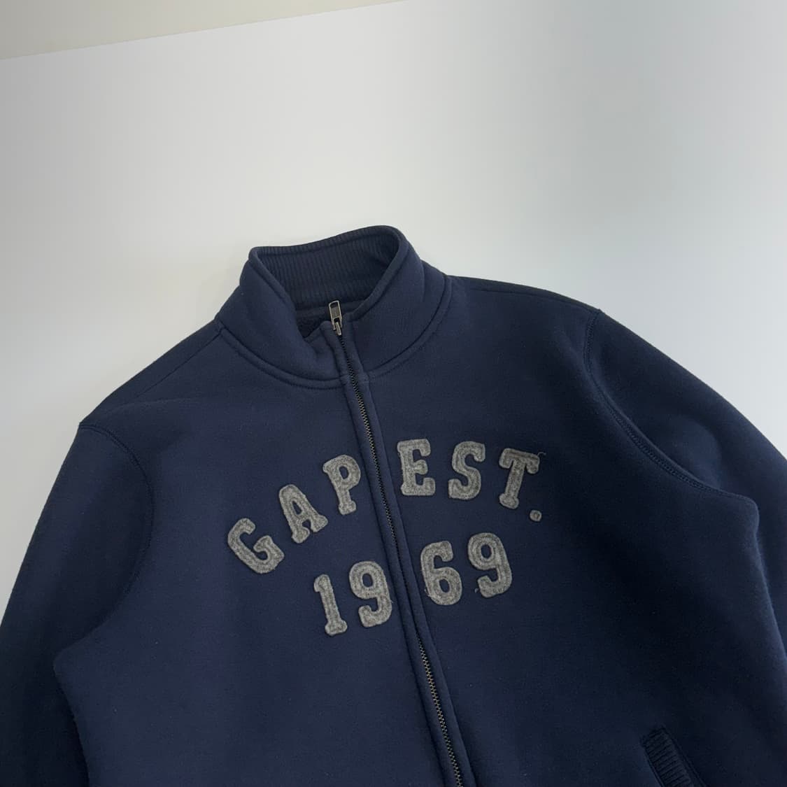 Gap 갭 기모 네이비 후드집업  상품이미지4