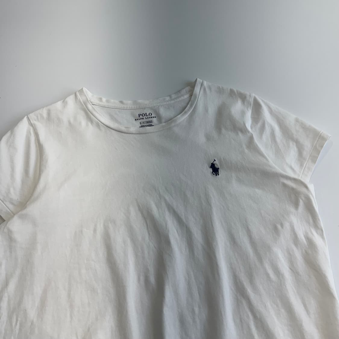 Polo 폴로 네이비 포니 화이트 반팔 상품이미지4