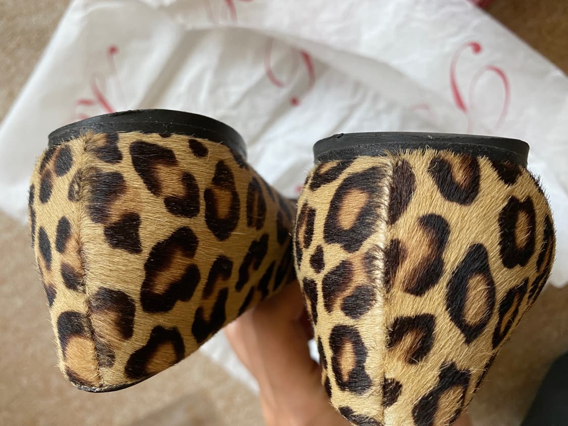 로저비비에 호피 플랫 240사이즈 상품이미지5