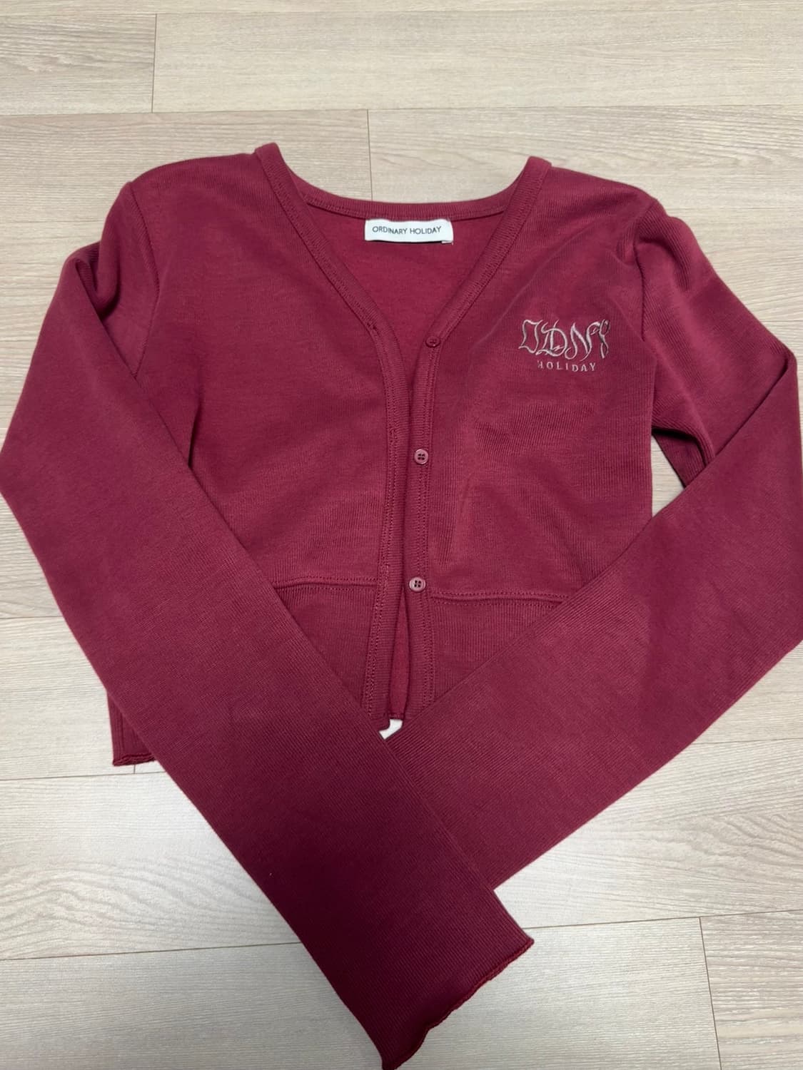 ORDINARY HOLIDAY 오디너리홀리데이 가디건 상품이미지1