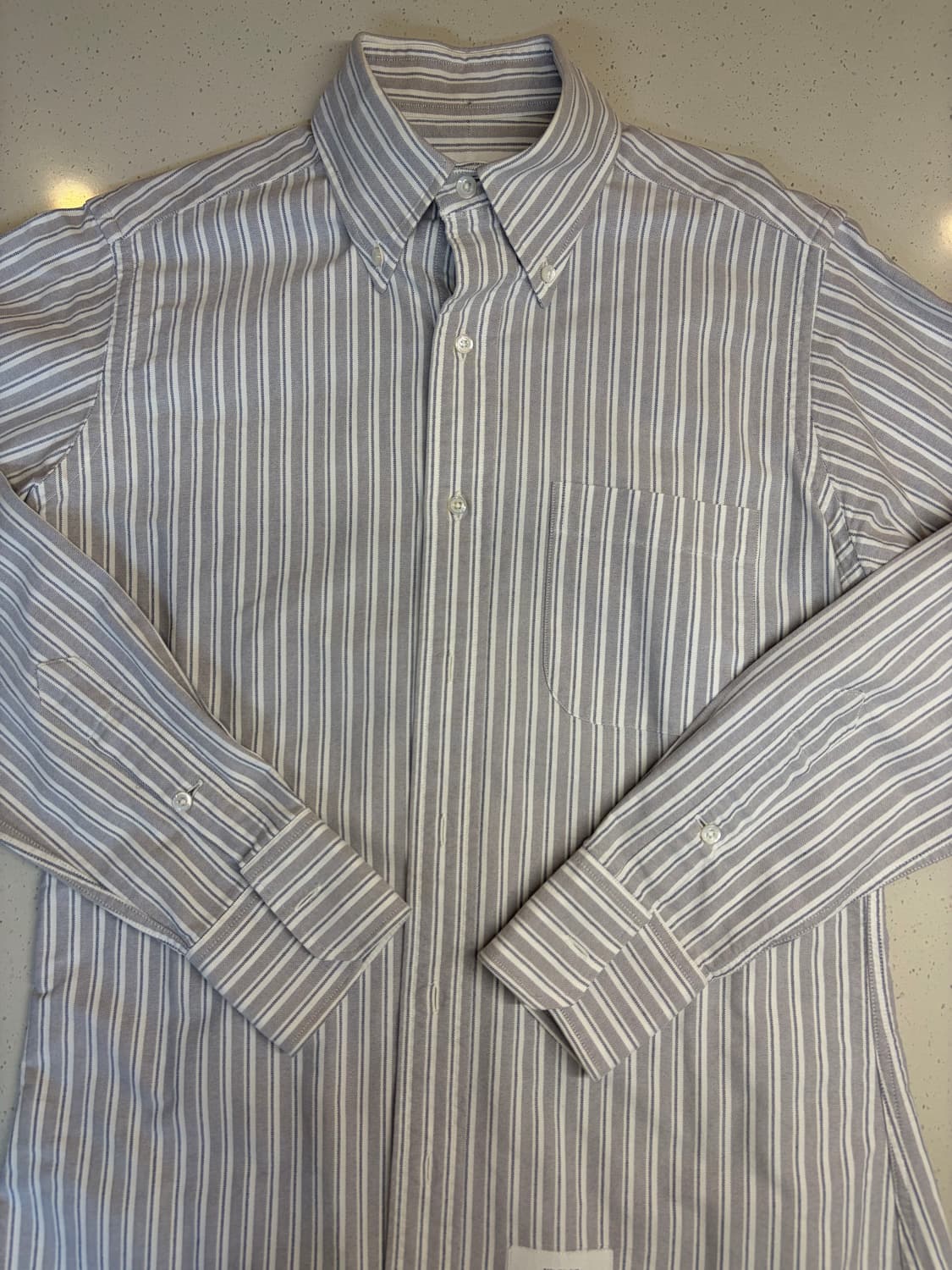 09‘ 톰브라운 아카이브 그레이 셔츠 [size 2] 상품이미지3