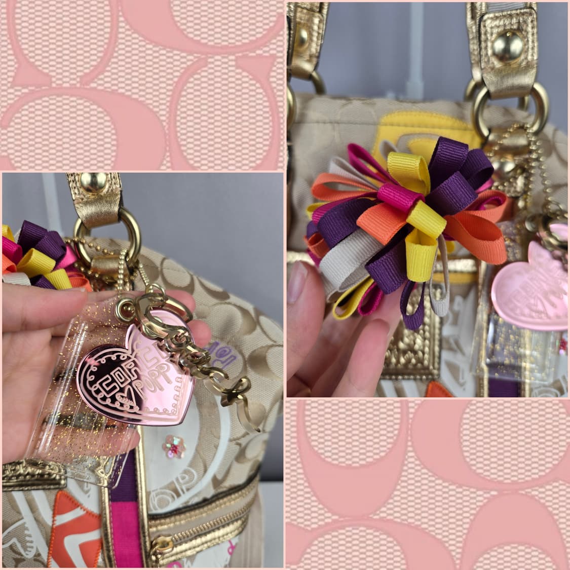 COACH 코치 Poppy bag 파피 퍼피 한정판 가방 백 정품 상품이미지3