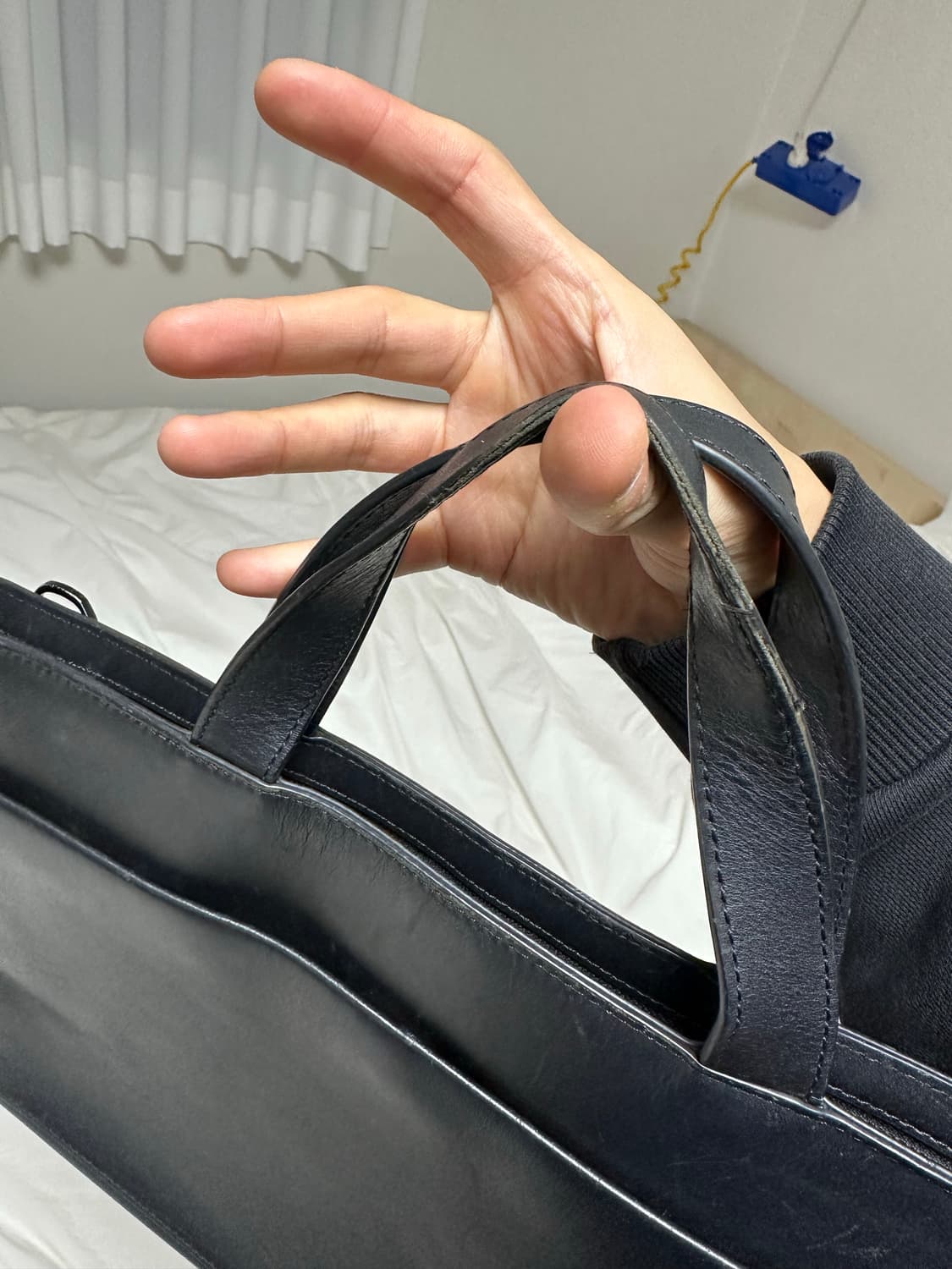 만다리나덕 블랙 서류가방, 브리프케이스 팝니다 상품이미지10