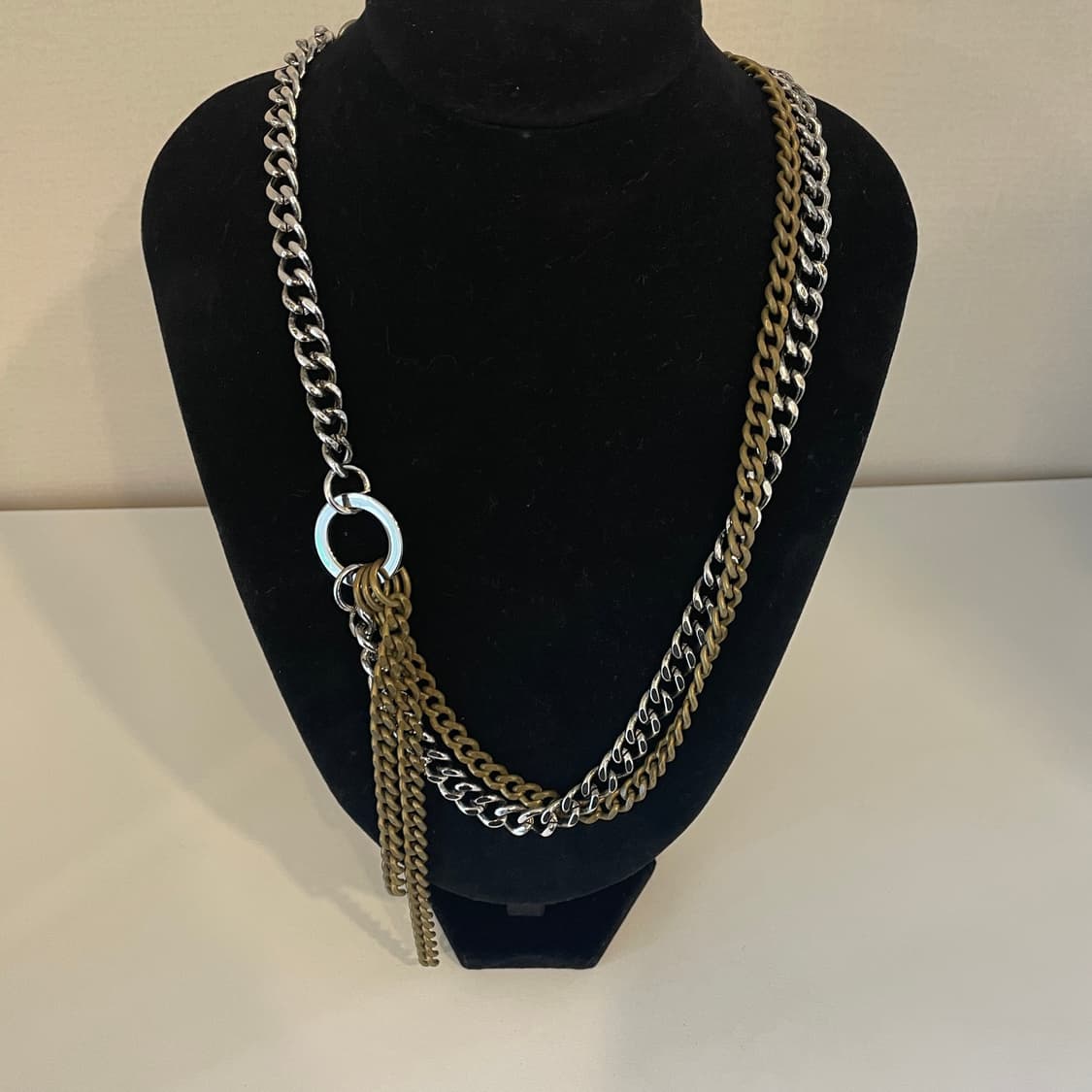 랑방 체인 목걸이 새상품 상품이미지1