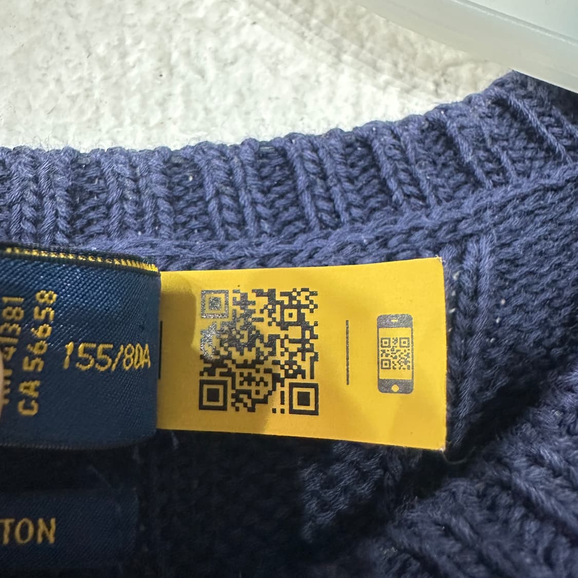 폴로랄프로렌 여성 니트 XS 상품이미지5