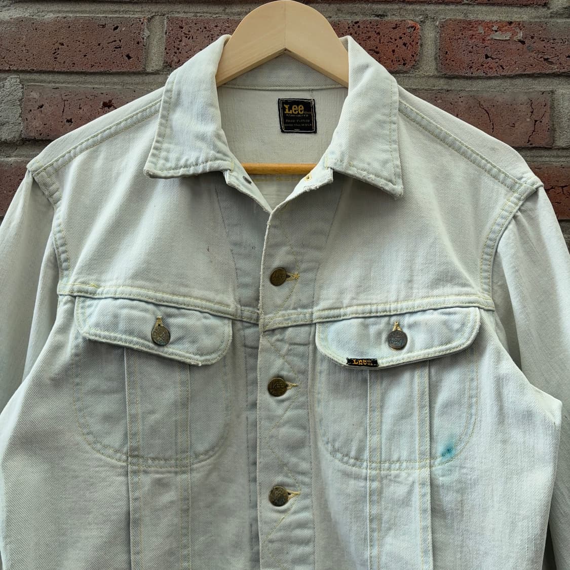 70s USA 리 Lee 220J 데님 트러커 자켓 상품이미지4