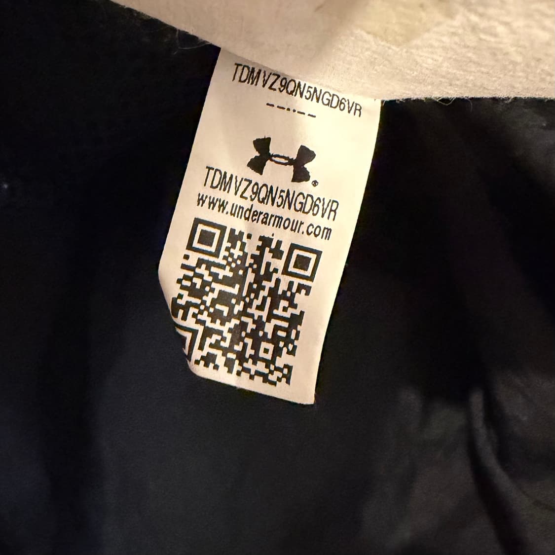 언더아머 로고 나일론 바람막이 자켓 상품이미지5