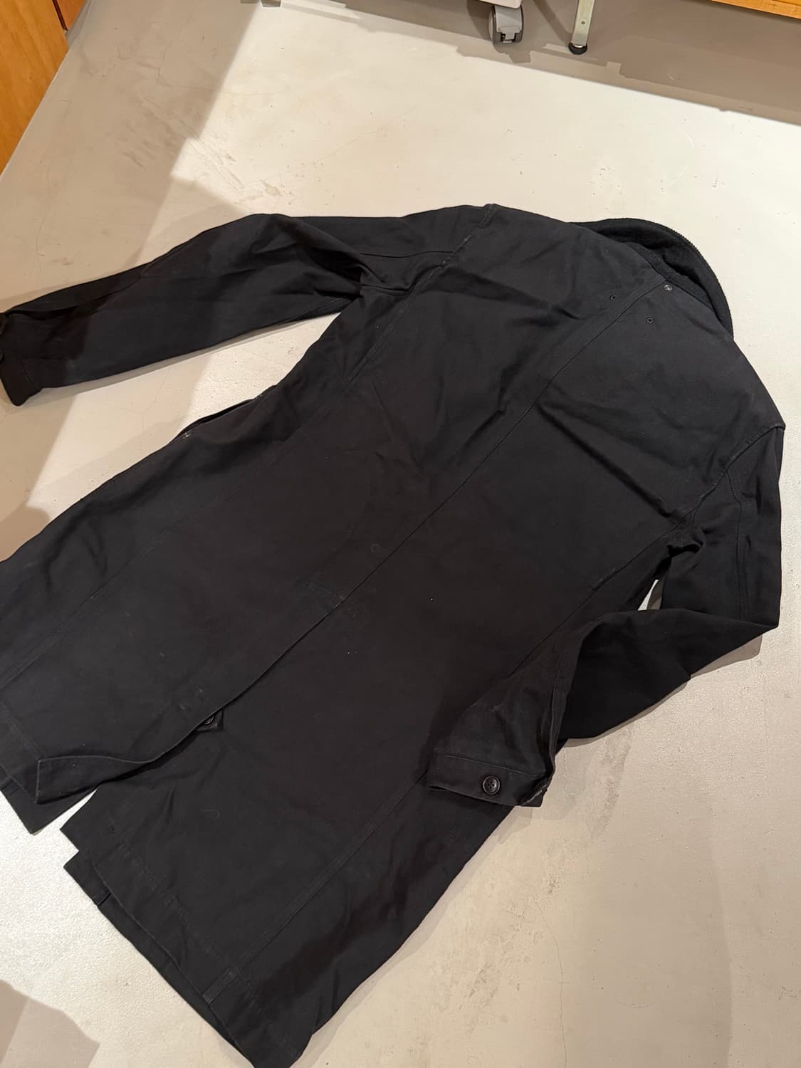 꼼데가르송 준야 와타나베 맨 블랙 코트 L 상품이미지5