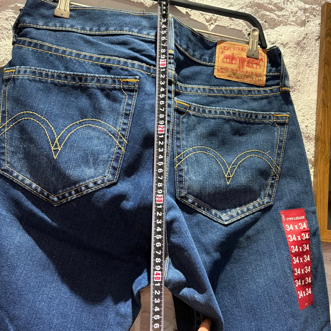 리바이스 타입1 데드스탁 빈티지 데님팬츠 상품이미지10