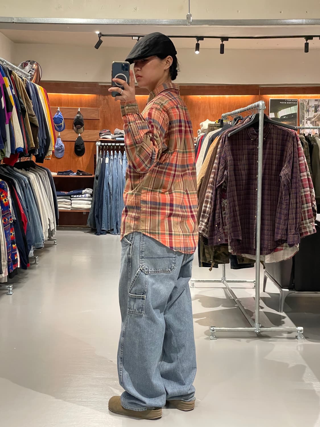 폴로 랄프 로렌 체크 셔츠   상품이미지5