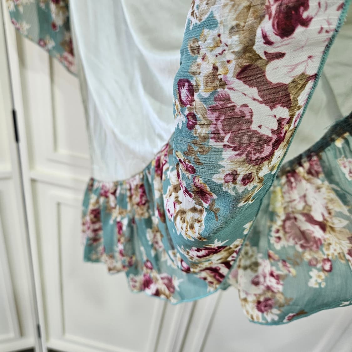 엑시즈팜(Axes femme) 민트 플라워 레이스 원피스 상품이미지7