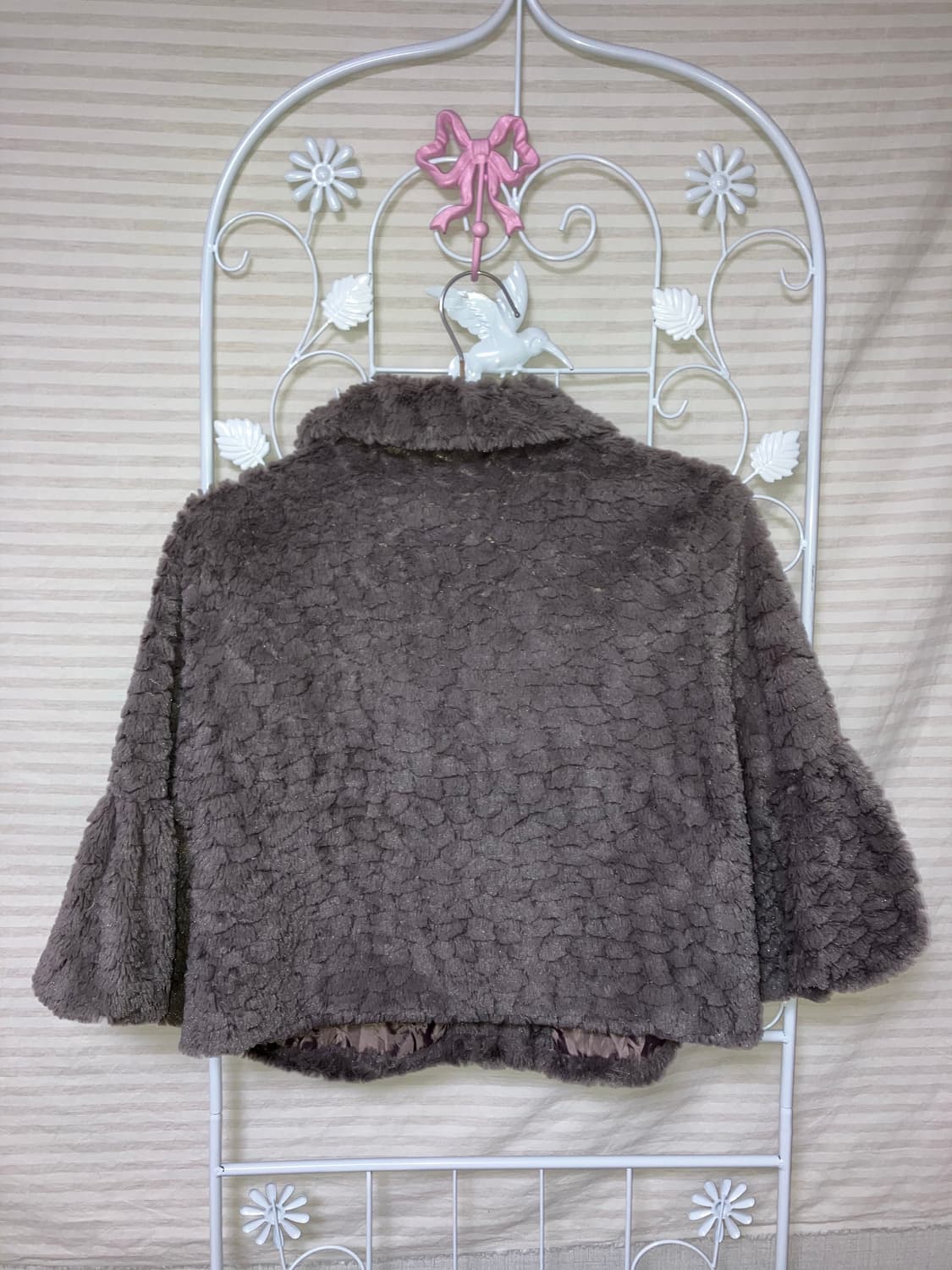 jpn vintage 차콜 하이넥 후리스 자켓 y2k 스트릿 갸루 펑키 상품이미지2