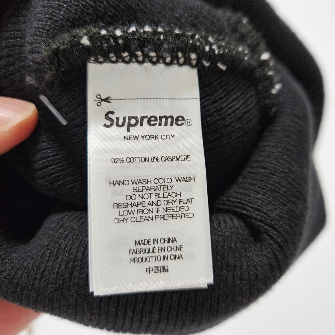 슈프림 빅로고 비니 상품이미지3