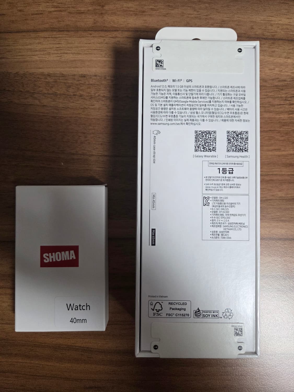 워치8 40mm 블루투스 그라파이드 [미개봉, 자가유통용] 상품이미지2