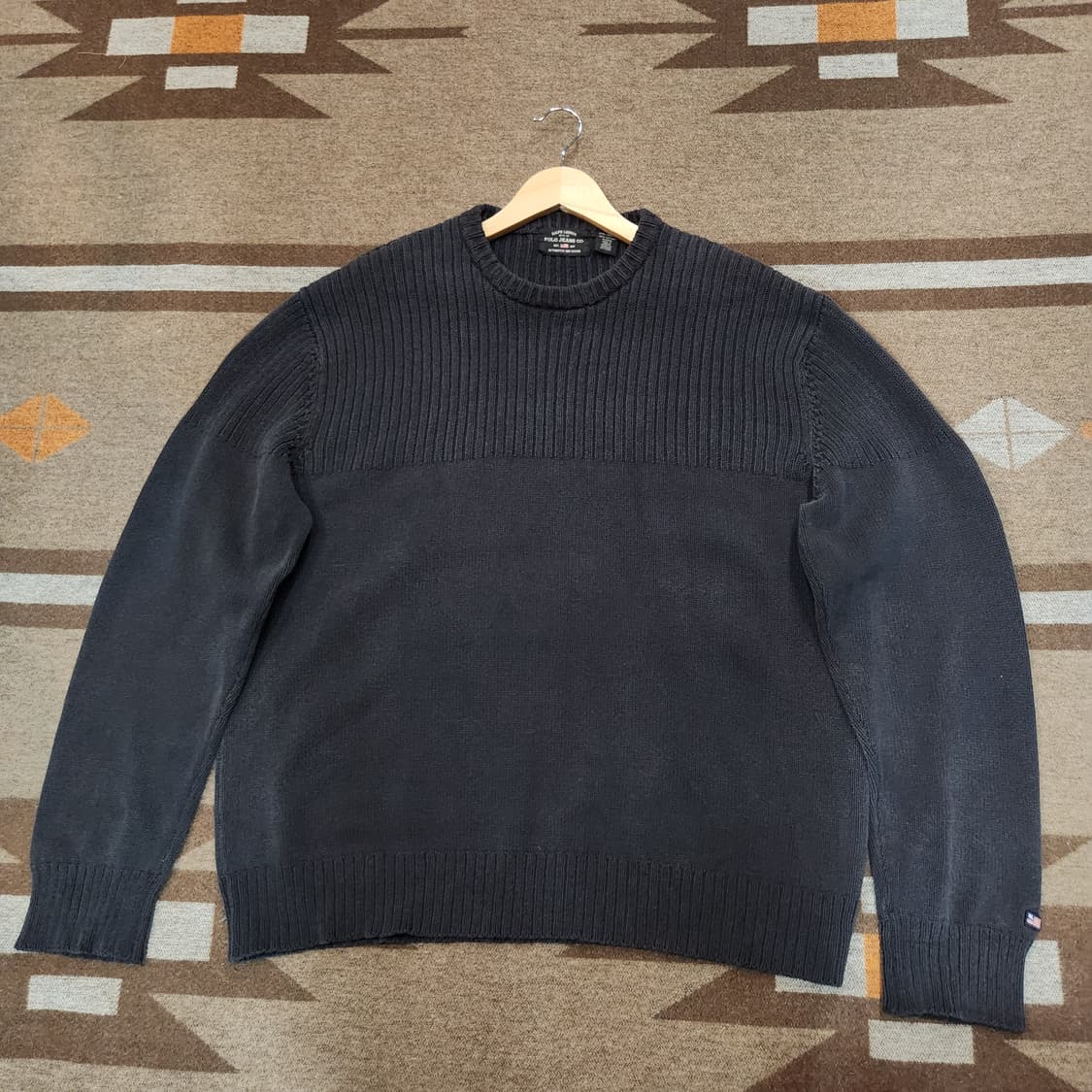 폴로 진스 랄프로렌 헤비 코튼 니트 XXL 상품이미지1