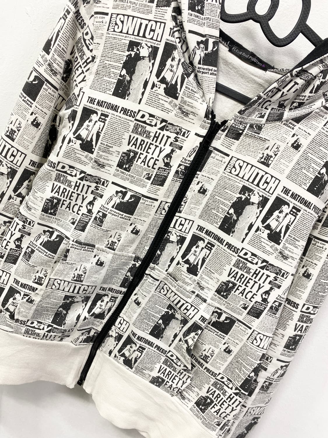 네코미미 y2k 갸루 후드집업 상품이미지7