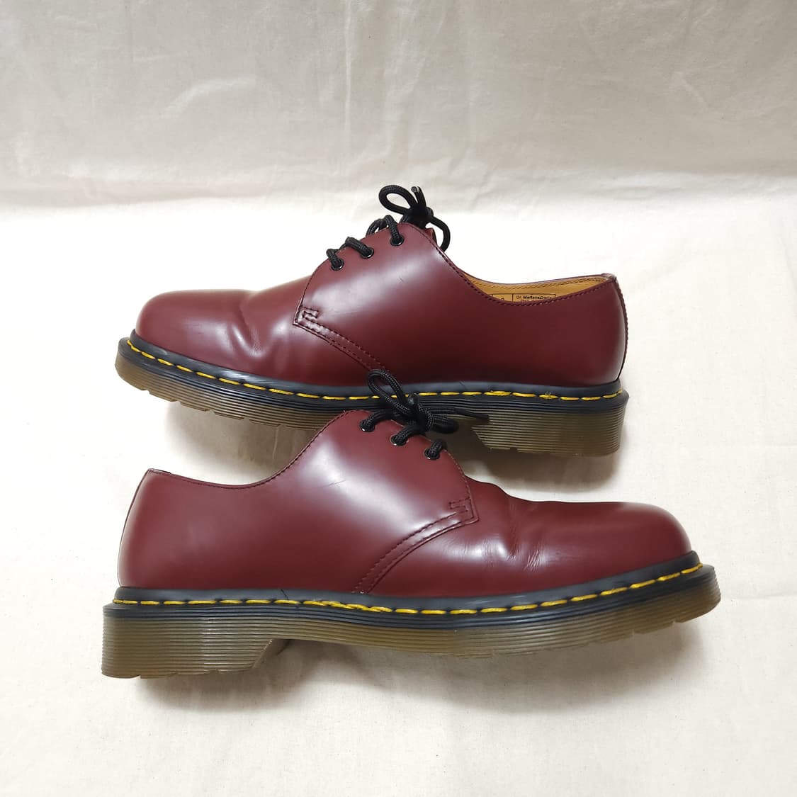 [7UK] 닥터마틴 1461 체리레드 3홀 (260~265) 상품이미지5