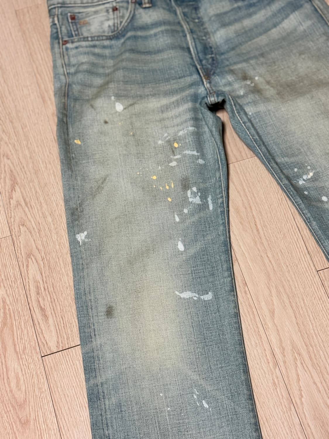 (31x32) RRL 캠든 스트레이트 진 빈파포 상품이미지2