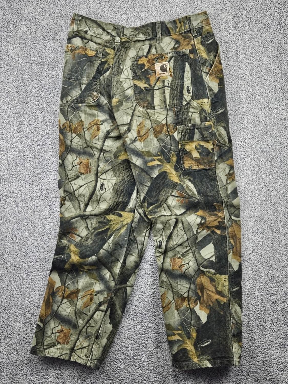 USA칼하트 리얼트리 덕캔버스  카펜터 워크팬츠 (34X30)/11729 상품이미지3