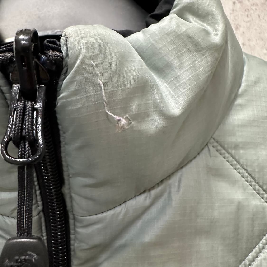 95 노스페이스 남자 양면 리버서블 누빔 패딩 상품이미지6