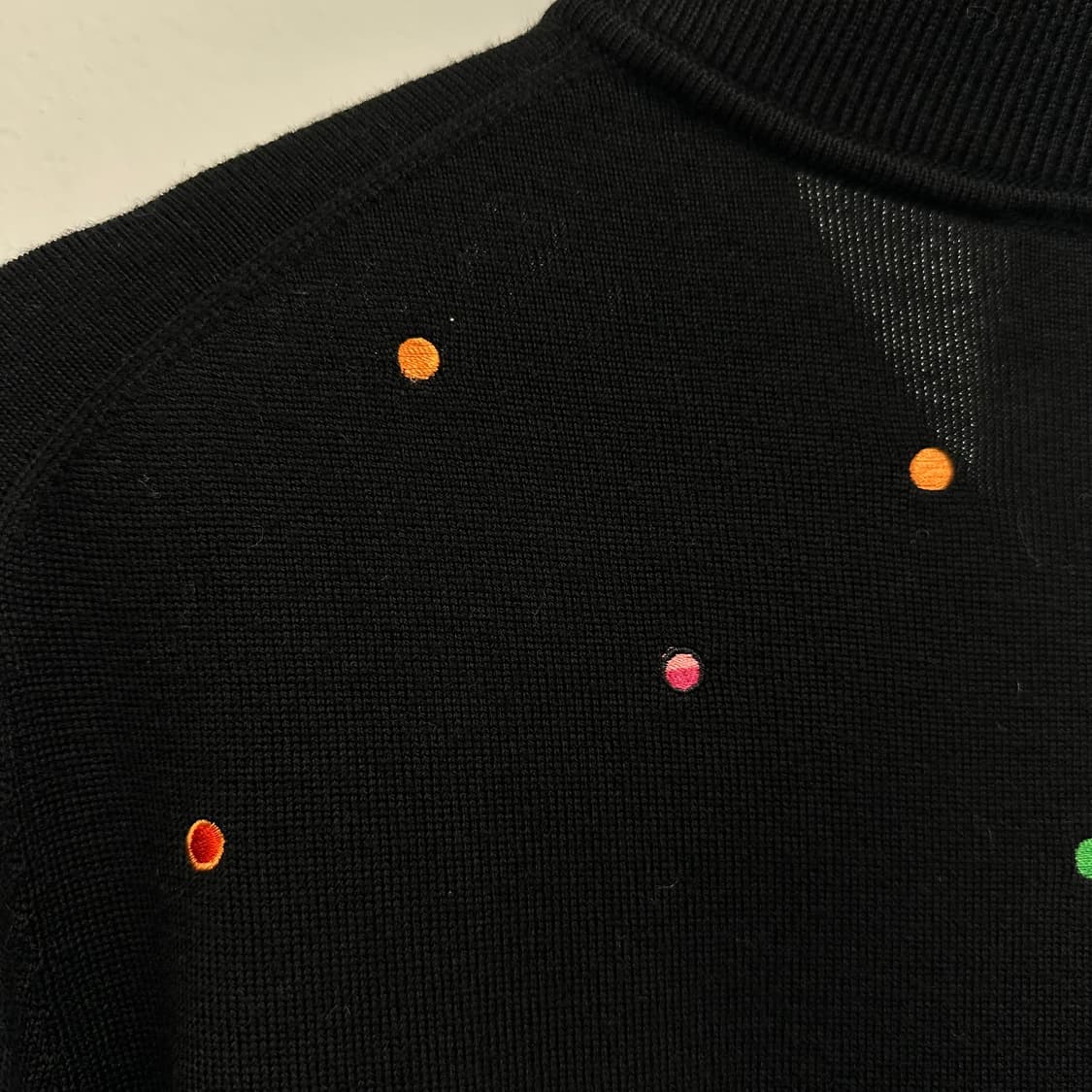 폴스미스 폴카 도트 자수 니트 집업 상품이미지9