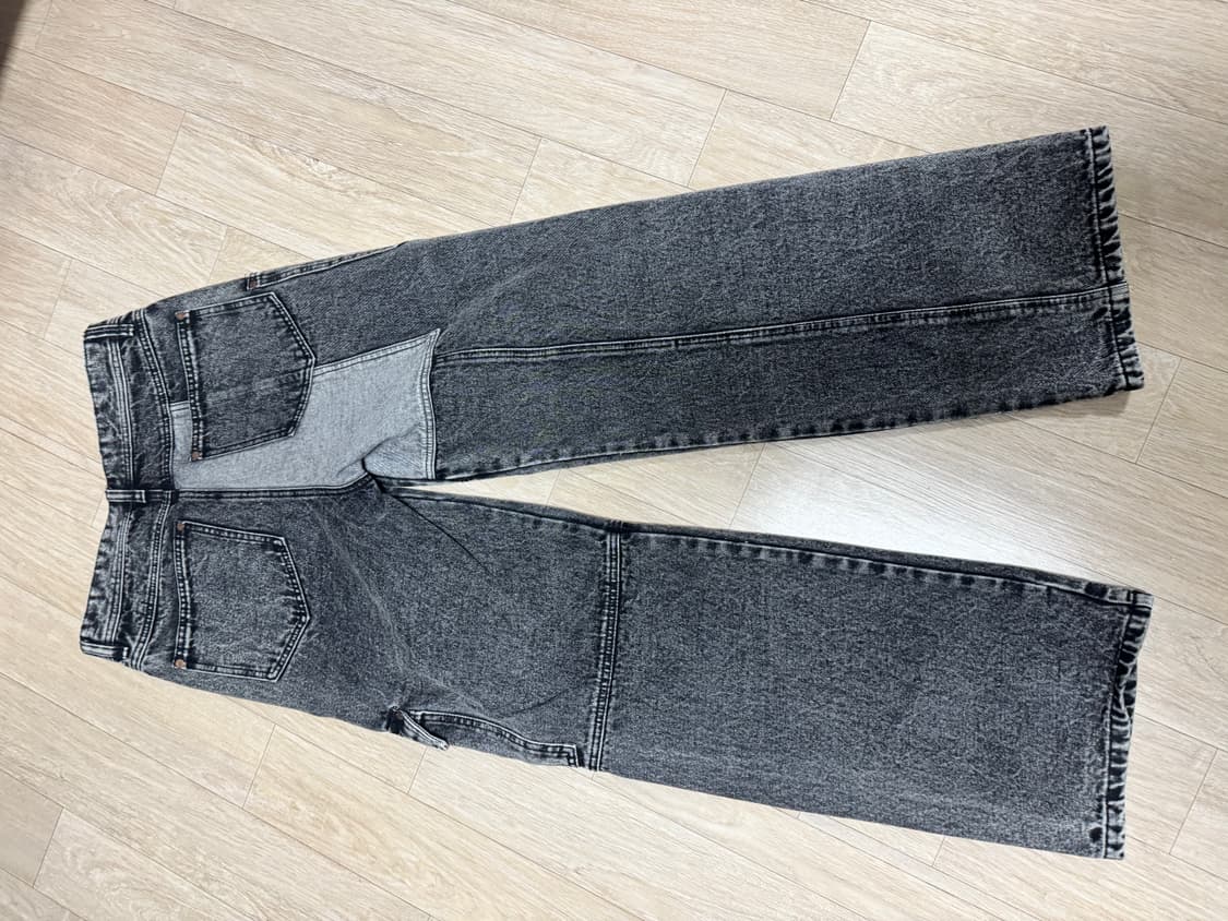 앤더슨벨 패치워크 데님 와이드 진 사이즈 s 상품이미지2