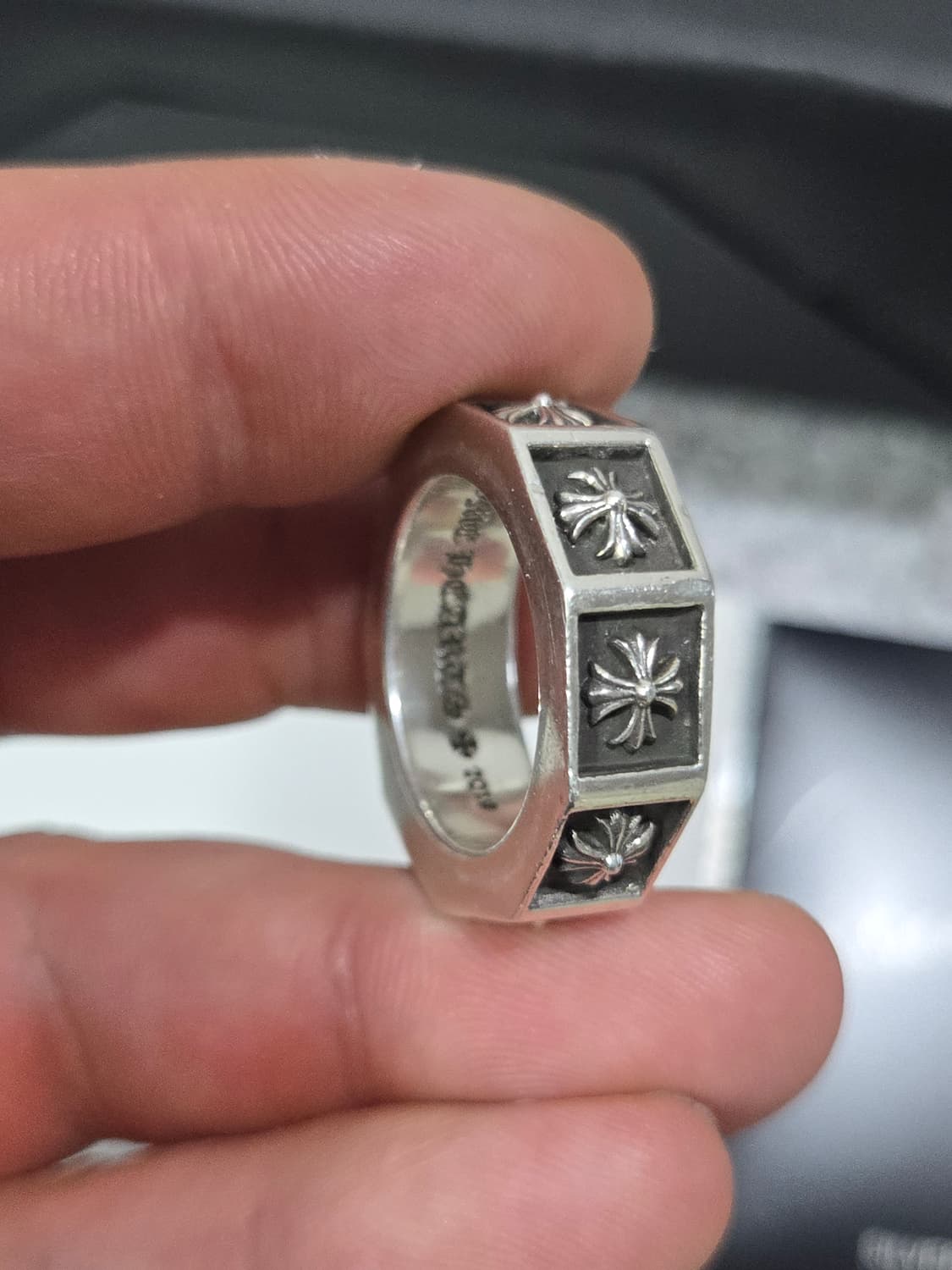 크롬하츠 블록링 정품  상품이미지4