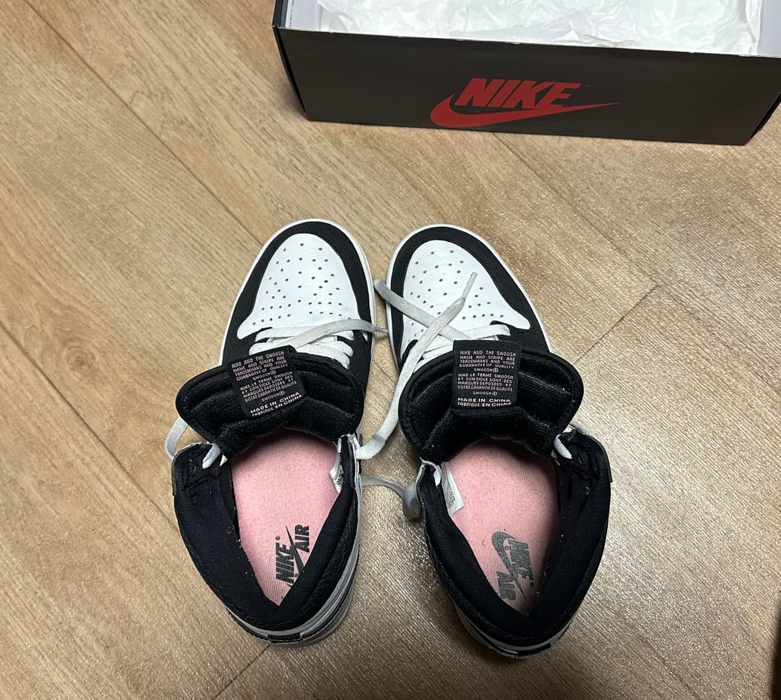 조던1 레트로 하이 블리치드 코랄 265 상품이미지2