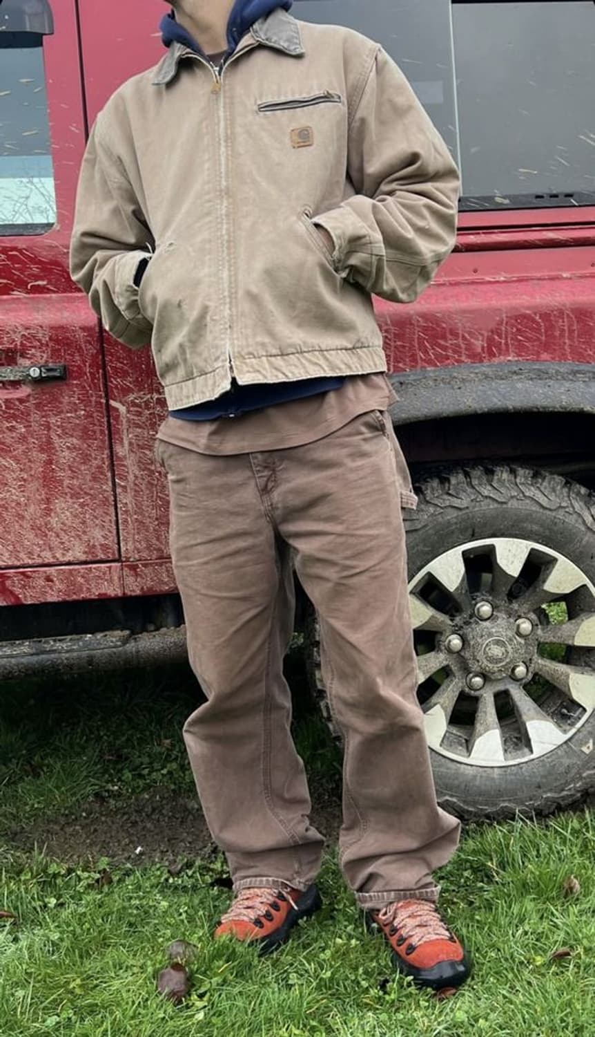 빈티지 칼하트 싱글니 카펜터 팬츠 B12CHT 상품이미지1