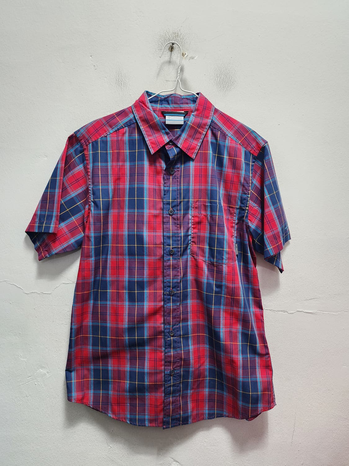 컬럼비아 옴니위크 타탄체크 셔츠 상품이미지1