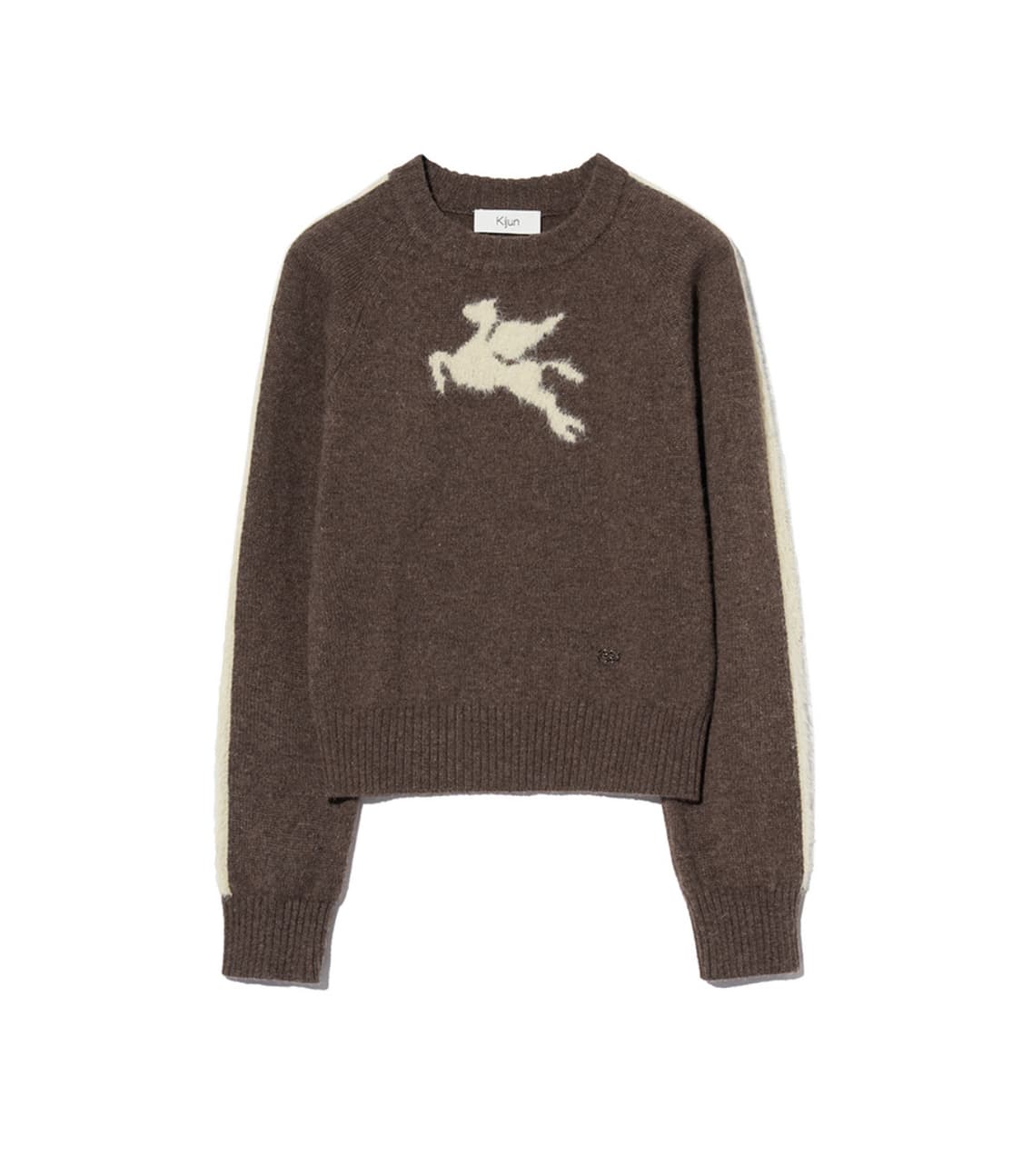 기준 kijun Pegasus Knit Pullover brown 상품이미지4