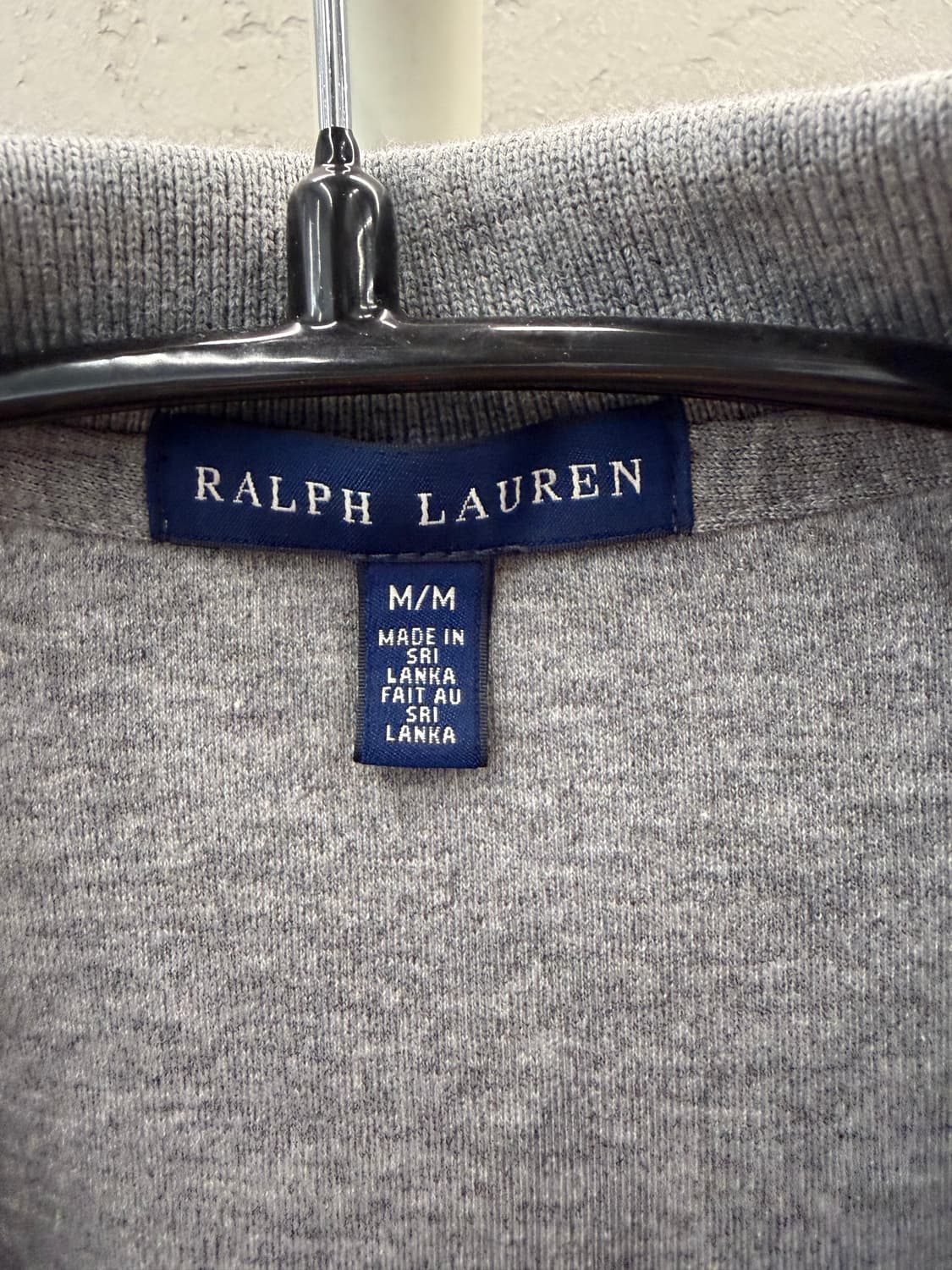 랄프로렌 남성 PK 티셔츠 회색 M 상품이미지4