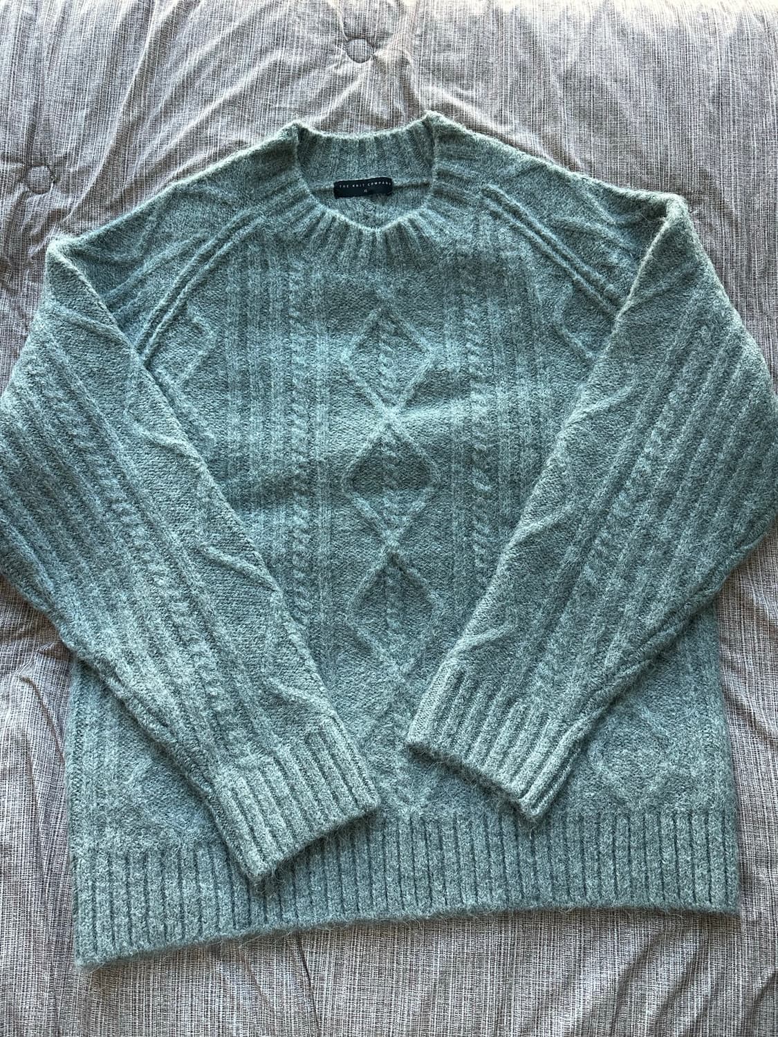 더니트컴퍼니 패턴 니트 XL 상품이미지1