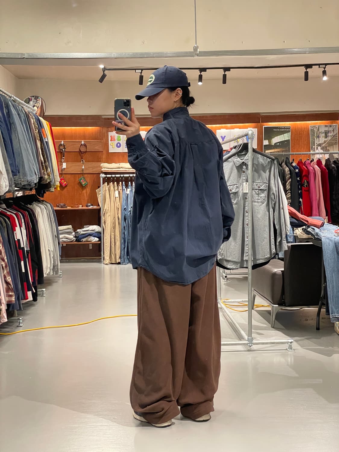 CHAPS 빅사이즈 코튼 셔츠 상품이미지3