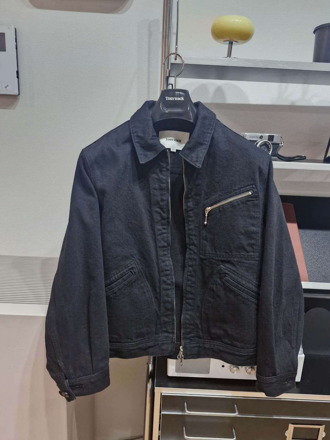 24ss 토니웩 린스드 데님 워크 자켓 m사이즈팝니다 상품이미지1