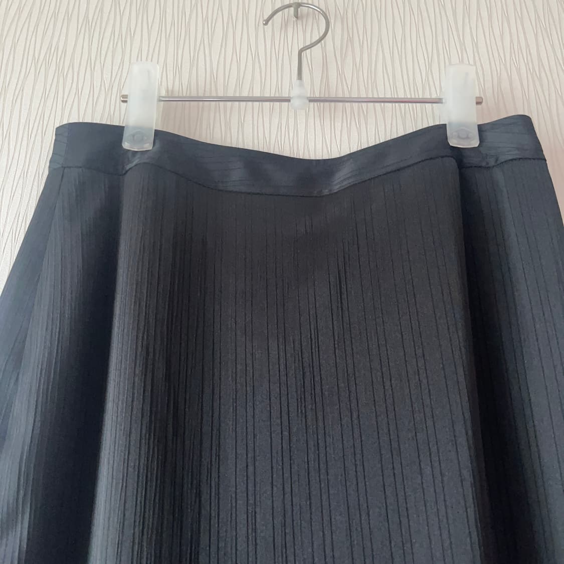 오버듀플레어 롱치마 스커트 검정 1size S -새제품 상품이미지2