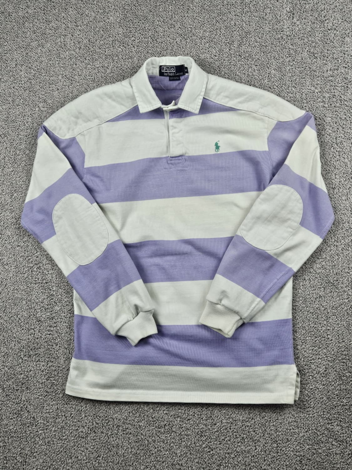 90's USA 폴로랄프로렌 스트라이프 럭비 티셔츠 ( M )/ 9953 상품이미지2