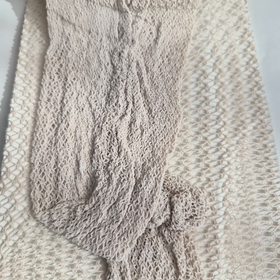 Fukusuke 모카베이지 메쉬 망사 팬티스타킹 상품이미지3