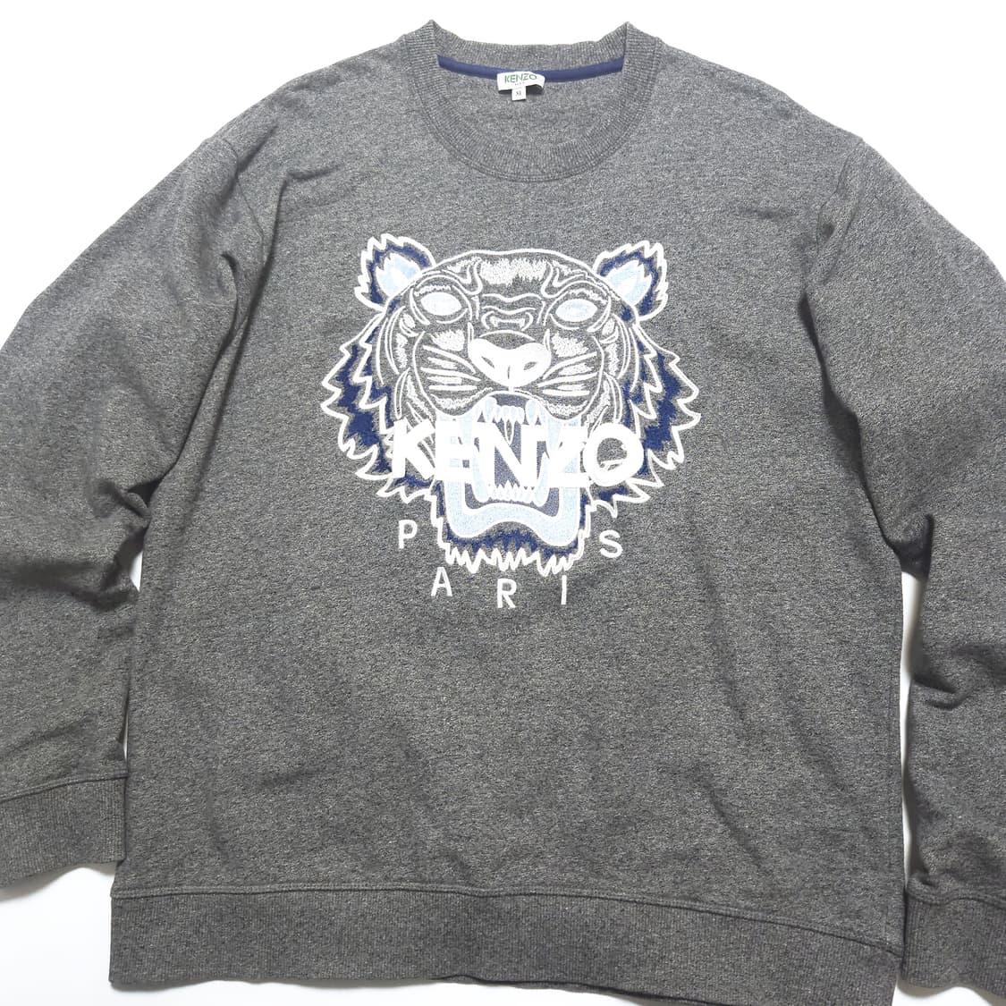 겐조 KENZO 타이거 맨투맨 스웻셔츠 그레이 상품이미지2