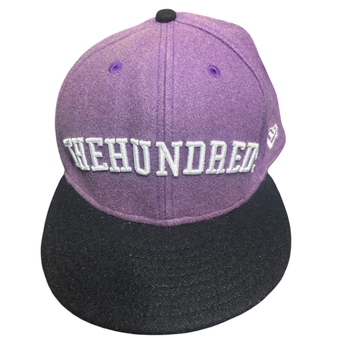 [New Era X The hundreds] 콜라보 더 헌드레드 퍼플 캡 상품이미지3