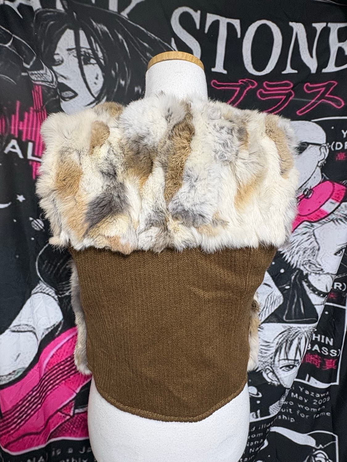 몽글감성 갸루 퍼 조끼 베스트 상품이미지4