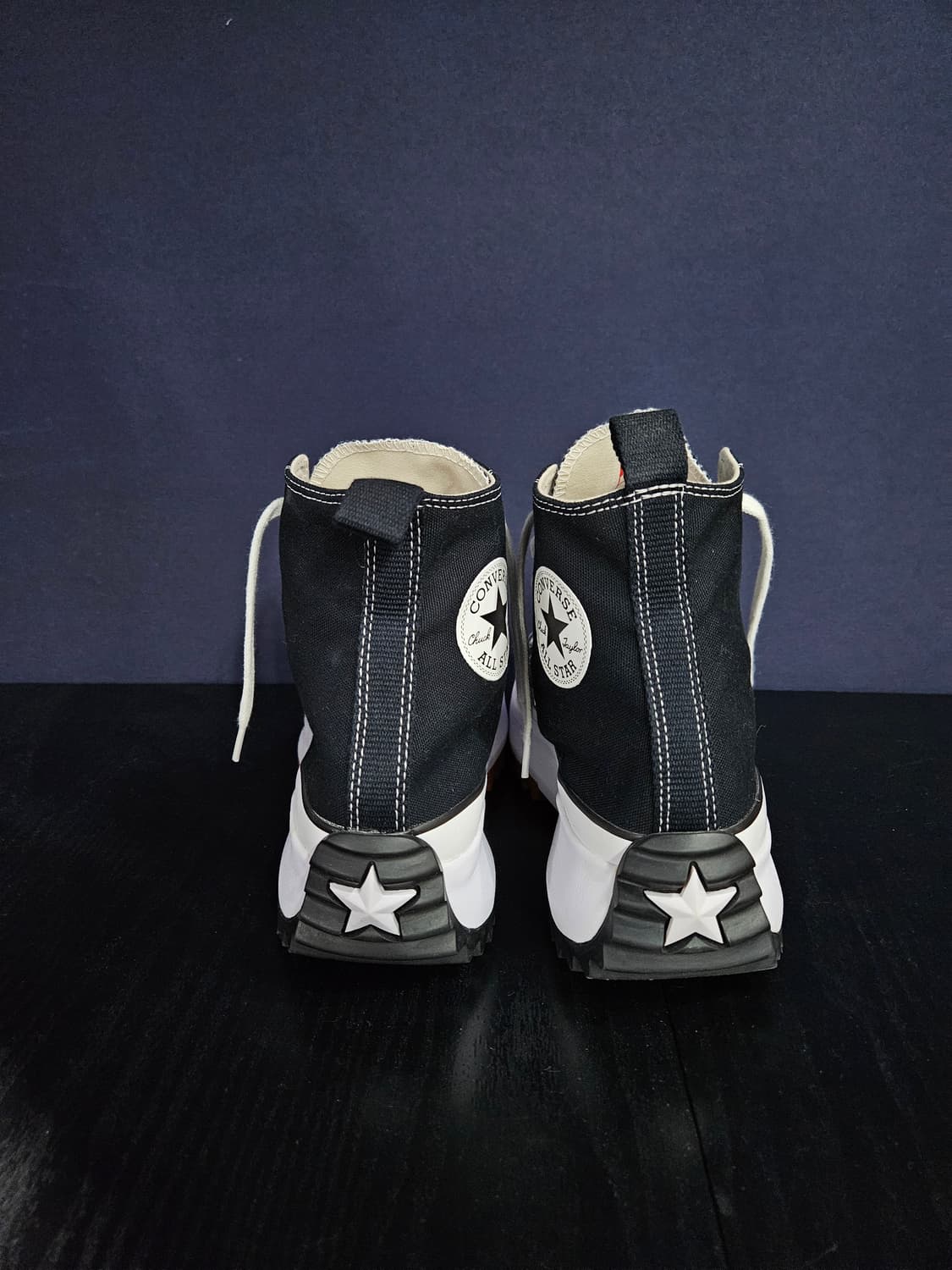 컨버스 런스타 하이크 하이 블랙 남성 275 하이탑 상품이미지3