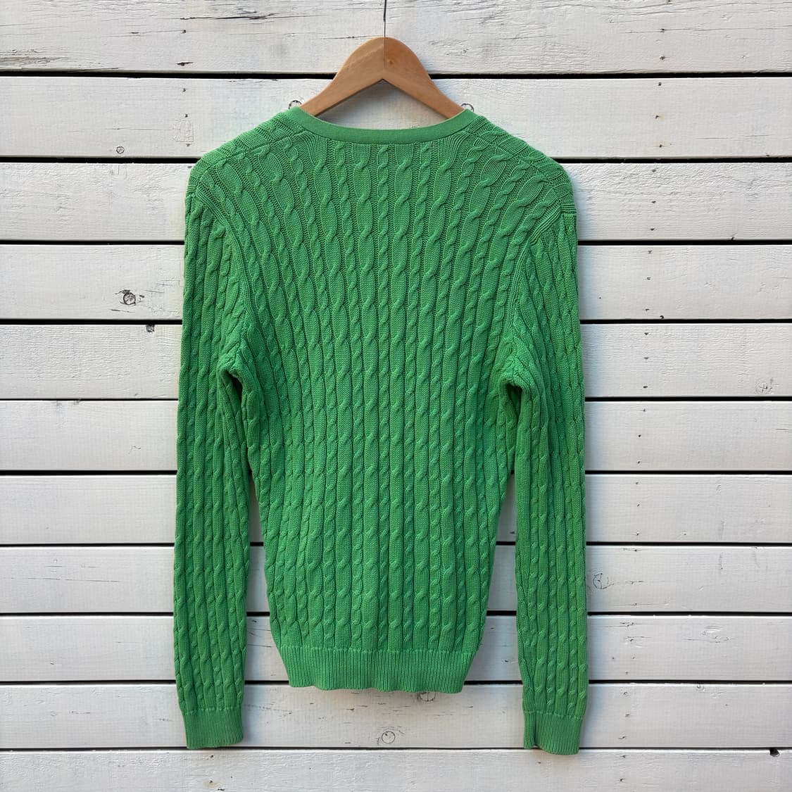 Polo 폴로 케이블 꽈배기 니트 가디건 상품이미지2