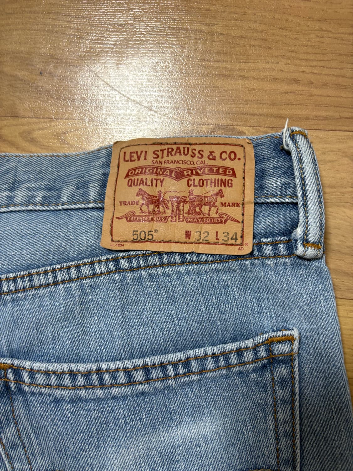 리바이스 505  32*34 상품이미지2