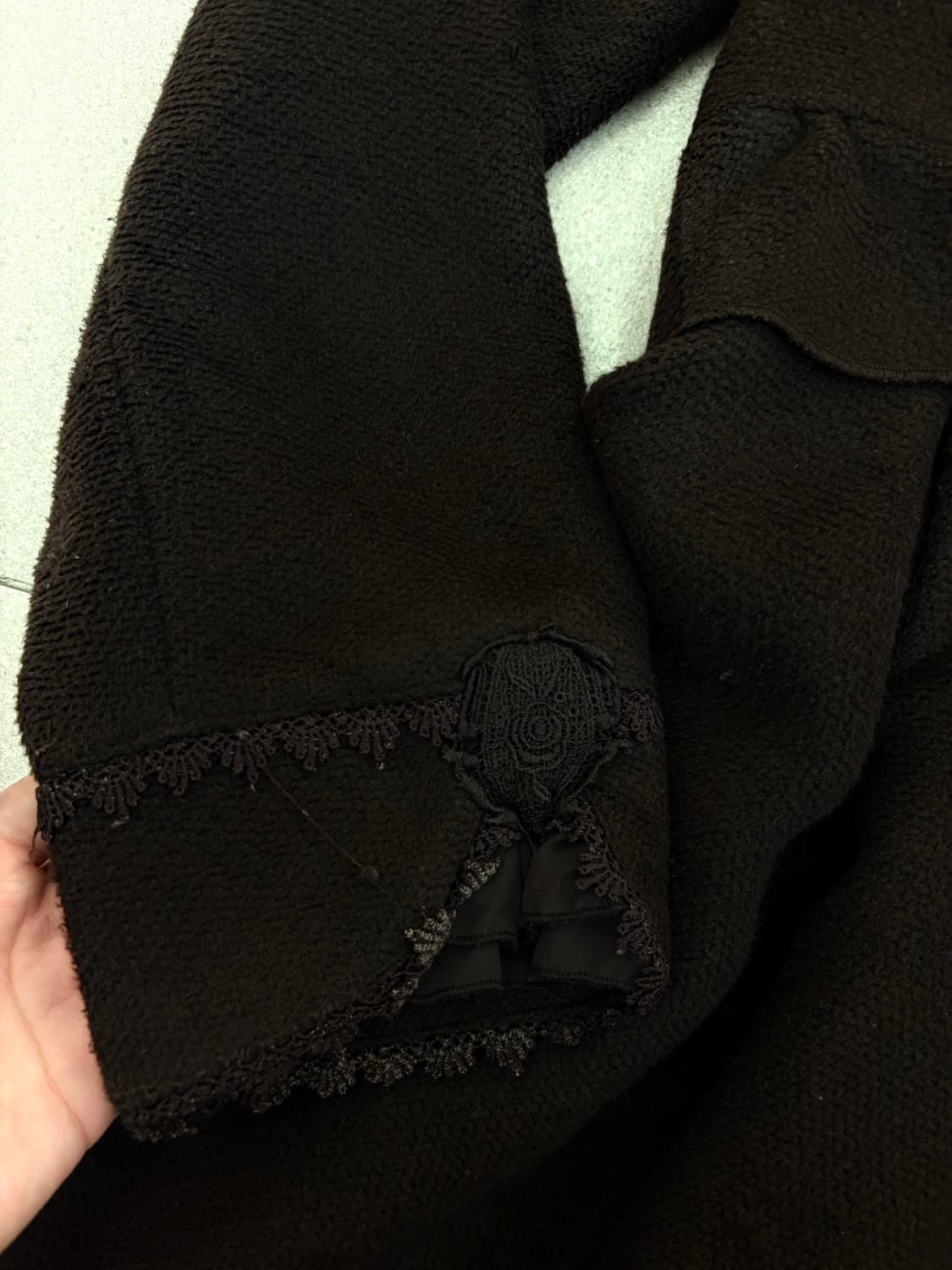 엑시즈팜 브라운 코트 상품이미지3